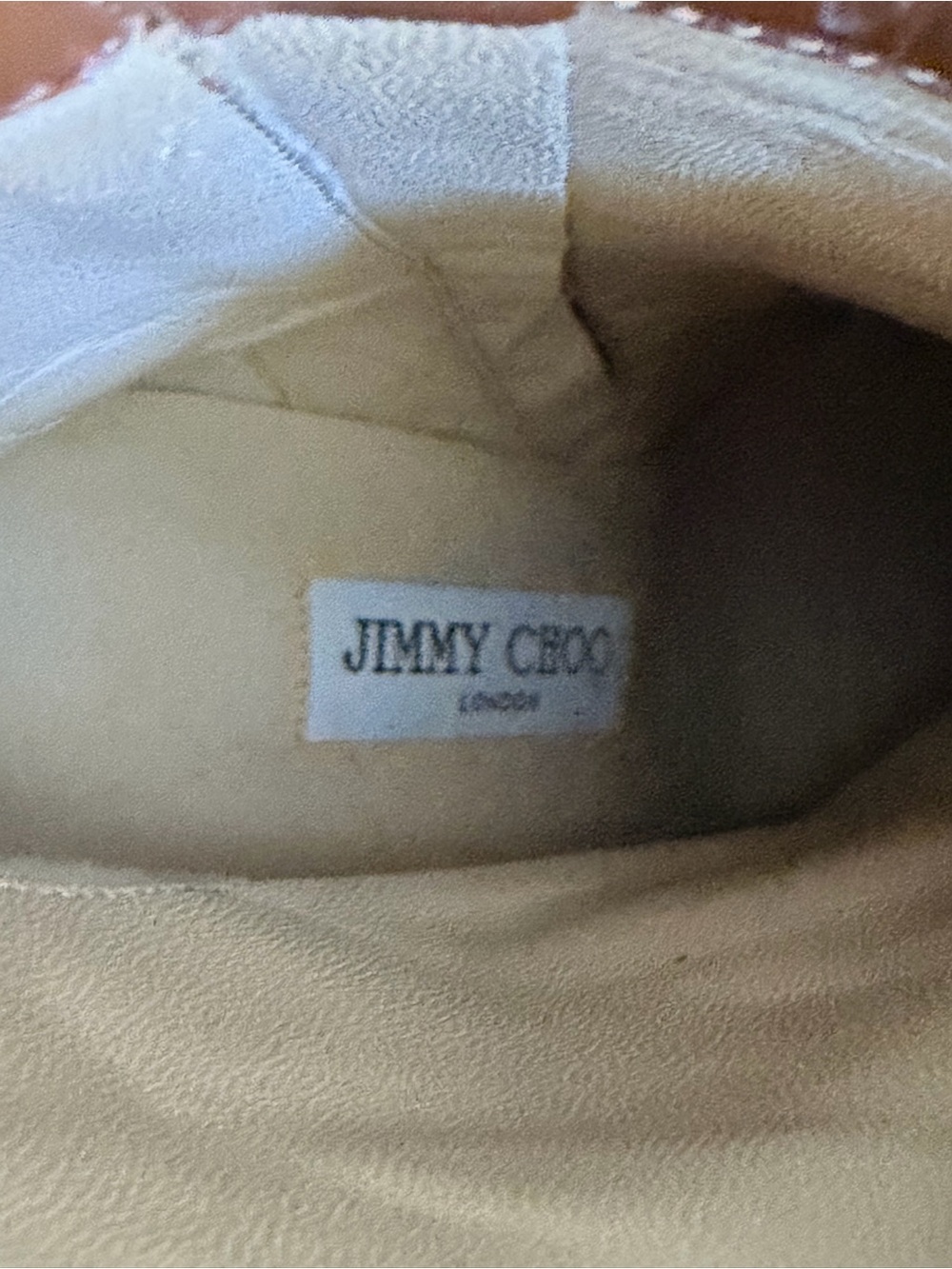 Jimmy Choo Minori 100 Ankle boots, size 37, Croc embossed leather - Picture 6 of 14